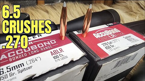 6.5prc vs. .270win with 150gr Nosler Accubond Long Range