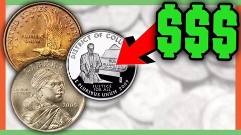 RARE ERROR COINS WORTH MONEY - VALUABLE COINS IN CIRCULATION!!