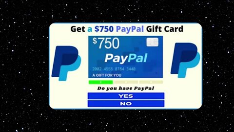 win 750 dollars in a paypal gift card only for U.S.A