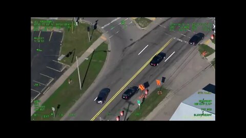 MSP releases chopper video of car chase