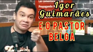 Igor Guimarães e o pastor belga