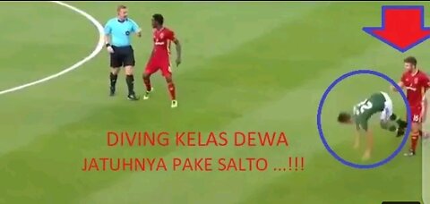 Di Jamin Ngakakk🤣Momen Diving Dalam Sepak Bola Bikin Sakit perut🤣