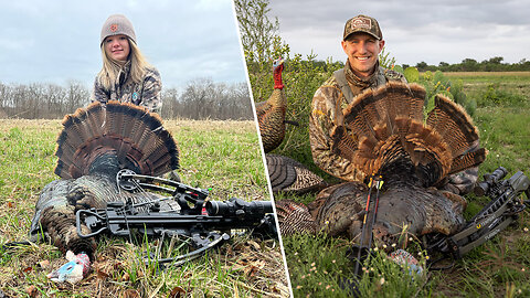 Turkey Hunting In EXTREME Winds!