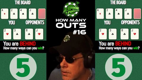 POKER OUTS QUIZ #16