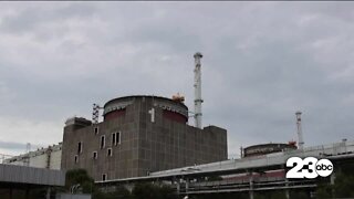 Ukrainian president accuses Russia of using nuclear plant as "weapon"