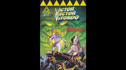 Victor Vector & Yondo -- Issue 3 (1994, Fractal Comics) Review