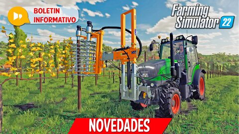 Farming Simulator 22 NOVEDADES | CLAVES DEL NUEVO GAMEPLAY | FS22 XBOX SERIES PS5 PS4 PC