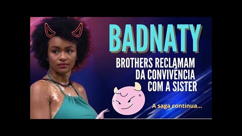 CLIMÃO NA CASA DO BBB [BADNATY-A SAGA] #corta #bbb22