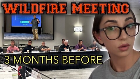 FEMA, DoD, DHS Hold Huge Emergency Planning Meeting 3 Months Before Maui Firestorm