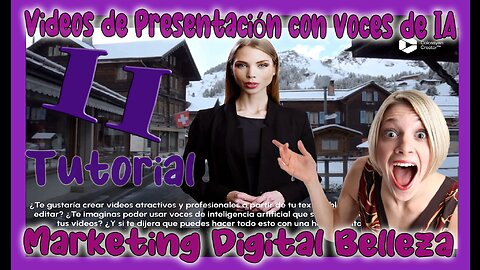 Cómo crear VIDEOS DE PRESENTACIÓN a partir de Texto con VOCES IA ✅ Marketing Digital ✅ Tutorial 11