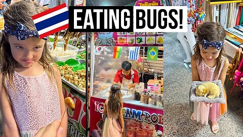 FIRST THAILAND NIGHT MARKET EXPERIENCE! | Koh Samui Fisherman Village Night Market