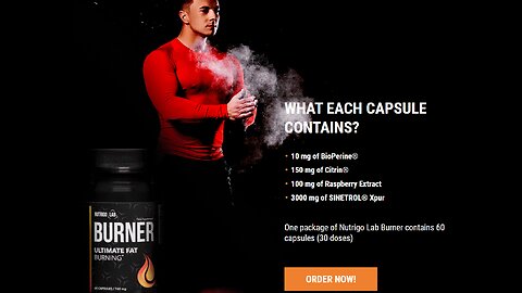 What is Nutrigo Lab Burner?