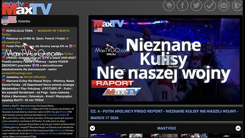 Max Kolonko Mowi Jak Jest dlaczego Rosja olewa gamonia Sikorskiego -👇 z MaxTVGO.com