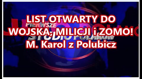 LIST OTWARTY DO WOJSKA i MILICJI ZOMO! (Lektor)