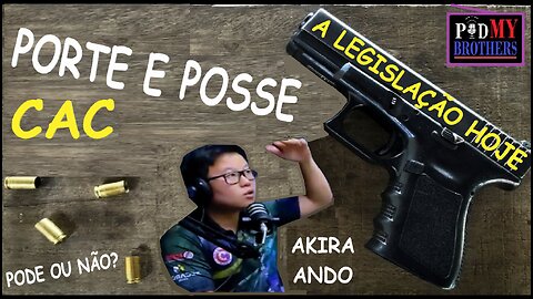 COMO ESTÁ A SITUAÇÃO DO PORTE E POSSE DE ARMAS HOJE?