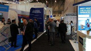 SOUTH AFRICA - Cape Town - AfriCom Trade Expo (Video) (t3c)