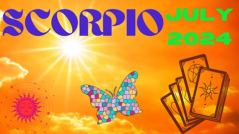 🔮SCORPIO, ITS TIME TO INDULGE! DO SOMETHING LUXURIOUS AND FUN! TIME TO PLAY! July 2024 Tarot Reading