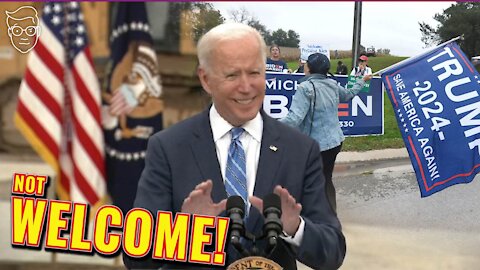 ARMY of Trump Supporters BREAK BIDEN’S BRAIN In Michigan