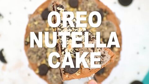 How to Make Oreo Nutella Cake