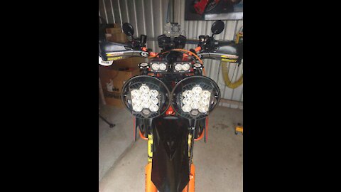 KTM 1290 SUPER ENDURO BAJA DESIGN LIGHTS