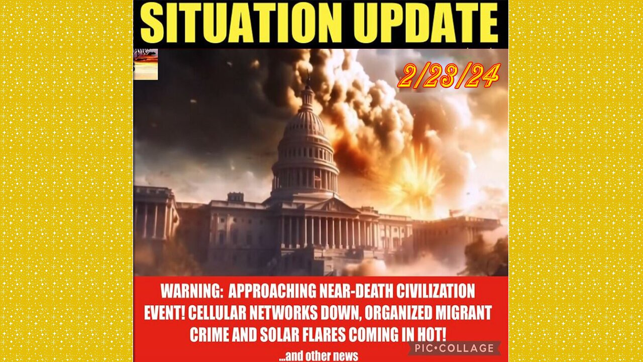 SITUATION UPDATE 2/23/24 Child Trafficking/Sra/Mk Ultra, Gcr/Judy