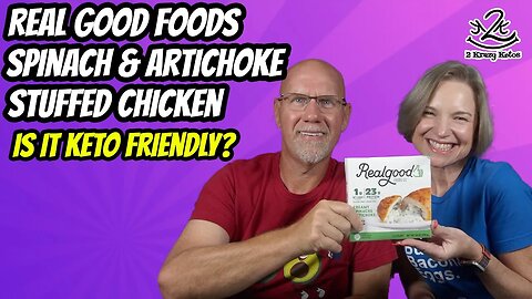 Real Good Foods Spinach & Artichoke Stuffed chicken review