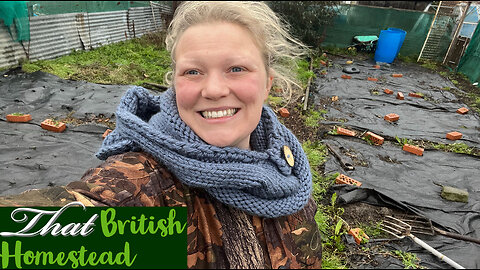 Preparing the allotment garden for SPRING