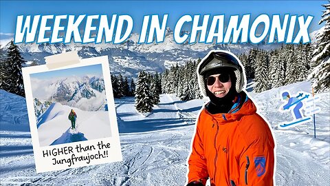 CHAMONIX MONT BLANC ITINERARY: What to do in the winter in CHAMONIX! Skiing, Aiguille du Midi + MORE