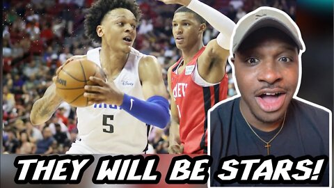 #1 Paolo Banchero vs #3 Jabari Smith Jr FULL Highlights 2022 NBA Summer League REACTION