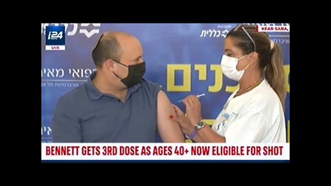 Israeli Prime Minister Bennett Gets Vaccine Booster Shot On Live Television!