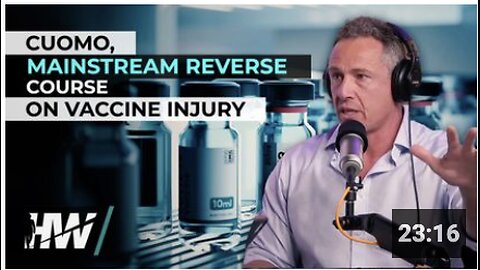 CUOMO, MAINSTREAM REVERSE COURSE ON VACCINE INJURY