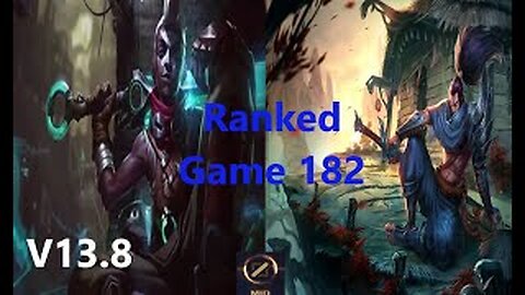 Ranked Game 182 Ekko Vs Yasuo Mid League Of Legends V13.8