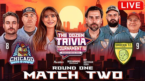 8-Chicago vs. 9-Smockin | Rd 1, Match 2 - The Dozen Trivia Tournament IV