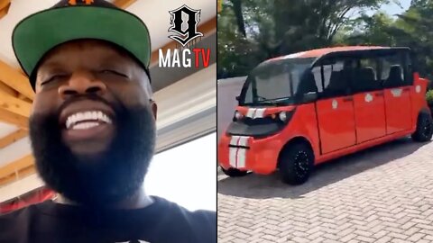 Rick Ross Claims DJ Envy Cars Can't Compare To His Tour Cart! 🤣