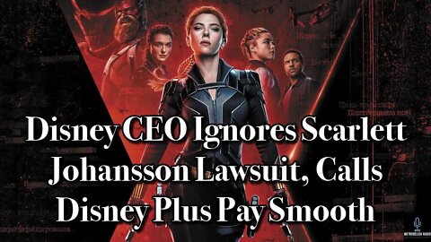 Disney CEO IGNORES Scarlett Johansson Lawsuit, Calls DISNEY PLUS Pay Smooth (Movie News)