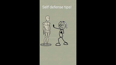 self defence tips or something else...🤣?!