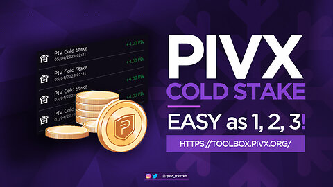 PIVX Crypto Cold Staking Short Guide to Earn Staking Rewards // Privacy Coins