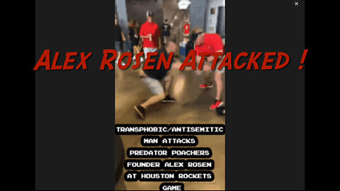 Alex Rosen Doppelganger attacked at Basketball Game