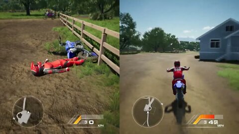 MX vs ATV Legends - Splitscreen Multiplayer [Gameplay #1]