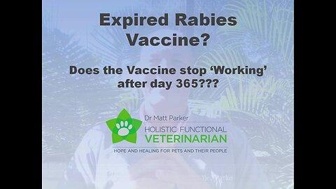 Expired Rabies Vaccine?