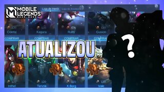 LOJA ATUALIZOU, QUAIS HERÓIS COMPRAR POR FRAGMENTOS | Mobile Legends