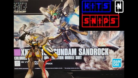 HG Gundam Sandrock (2019 Version) Time-Lapse