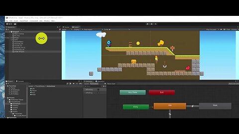 Build a 2D Platformer Game in Unity 4 Run Code