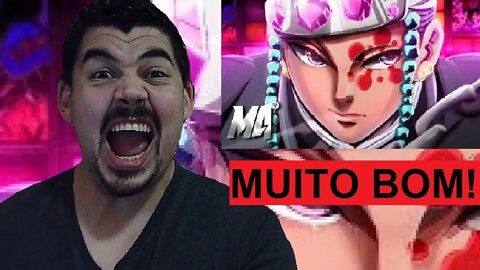 REACT Tengen Uzui Kimetsu no Yaiba - Deus Da Extravagância M4rkim - MELHOR DO MUNDO