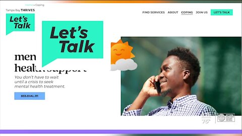 Free mental health call-in service will connect you with a trained counselor in Hillsborough County