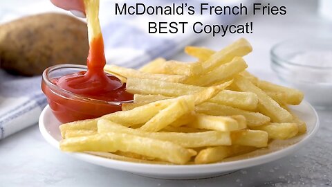 McDonald's French Fry Recipe - BEST Copycat!