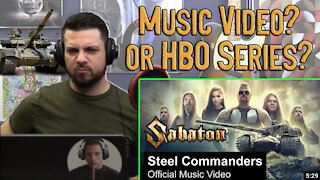 STEEL COMMANDERS - SABATON - INSOMNIAC REACTS