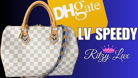 Perfect DHGATE Louis Vuitton Speedy B 30 Dupe! LINK IN BIO!