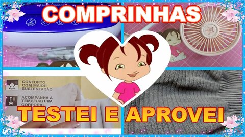 💗MY💗4 COMPRINHAS TESTADAS E SUPER APROVADAS #DICAS