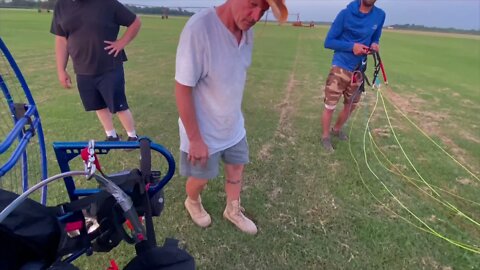 Paramotor Trike Crash - Everything looked OK until...